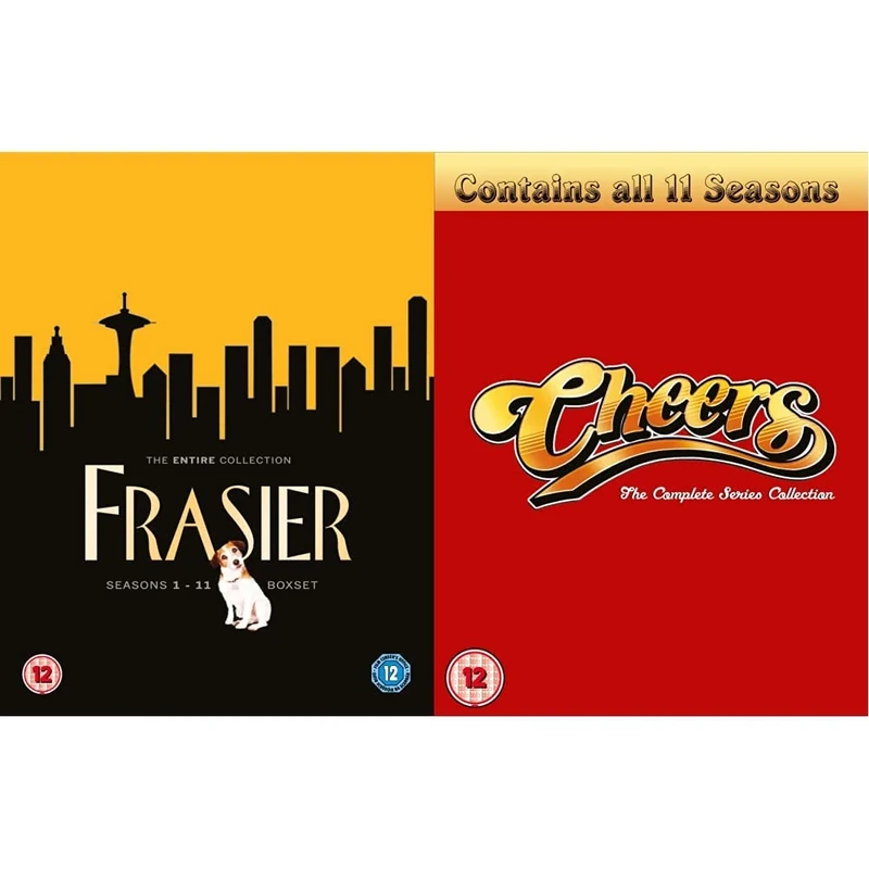Frasier Complete Collection [DVD] & Cheers - The Complete Seasons Box Set [DVD] [1982]