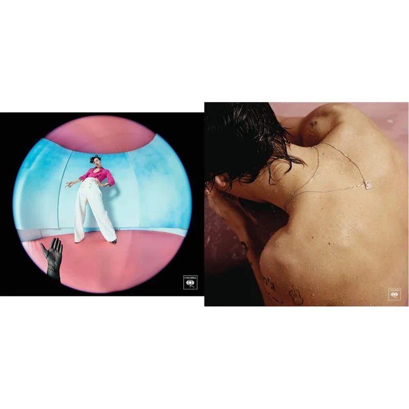 Fine Line (Vinyl Black & White Gatefold + Poster Limited Edt.) [VINYL] and Harry Styles [VINYL]