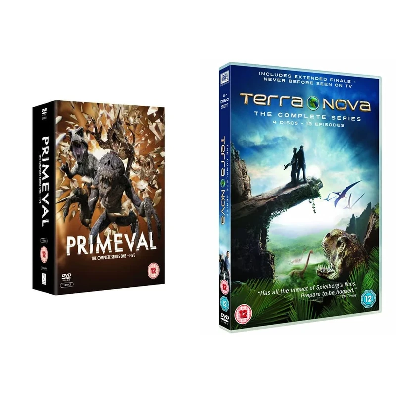 Primeval Series 1 – 5 Box Set [DVD] & Terra Nova - The Complete Series [DVD]