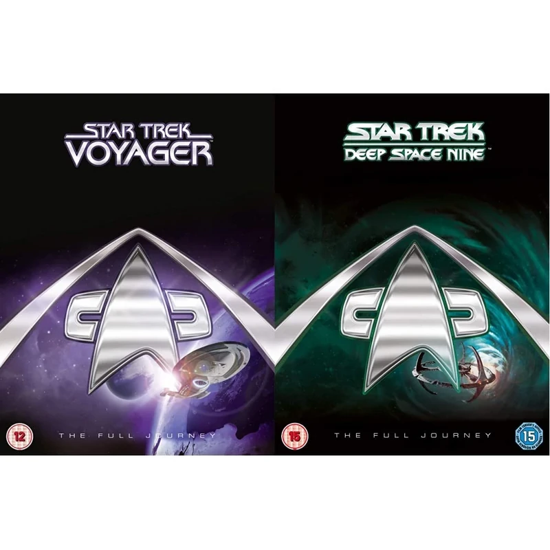 Star Trek Voyager - The Complete Collection [DVD] & Star Trek Deep Space Nine: The Full Journey [DVD]