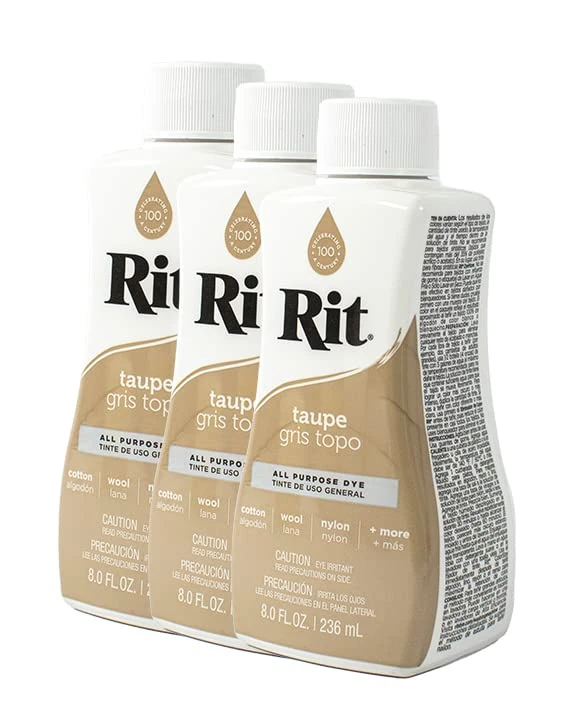 Rit Dye Liquid 236ml Taupe Pack of 12
