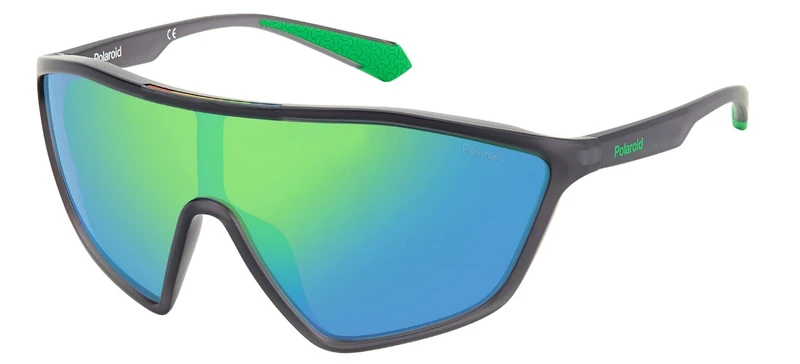 Polarois Sport Pld 7039/s KB7/5Z GREY Sunglasses Unisex Polycarbonate, Standard, 1