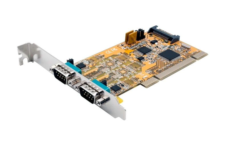 EXSYS EX-42032-2X Serial RS-232/422/485 PCI Card, POS Adjustable (FTDI Chip Set)