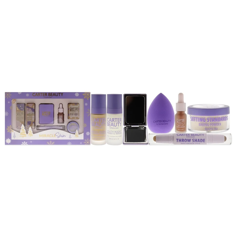 Carter Beauty Miracle Skin Set - Creme Brulee for Women 7 Pc - Image 1