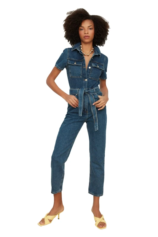 Trendyol Women Plain Woven Jumpsuit