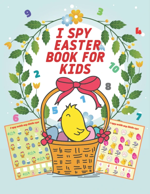 I Spy Easter Book For Kids: I Spy And Count Easter The Perfect Gift For Children