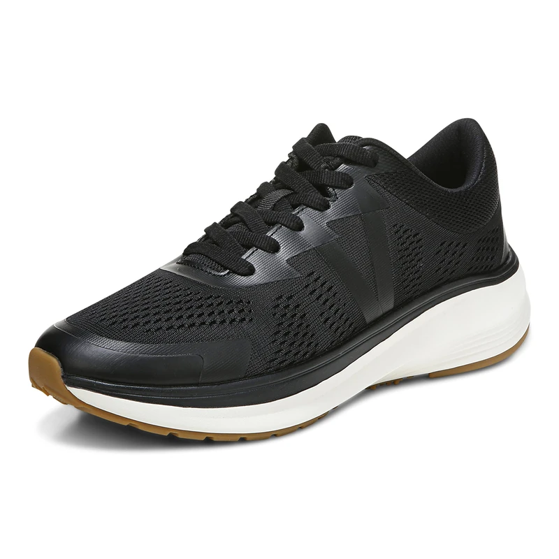 Vionic Women's Trainers - Limitless, Black Mesh Synthetic, UK 3, Medium Fit