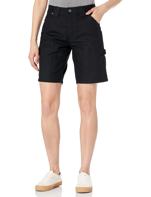 Dickies Women's DuraTech Renegade Shorts, Black, 10