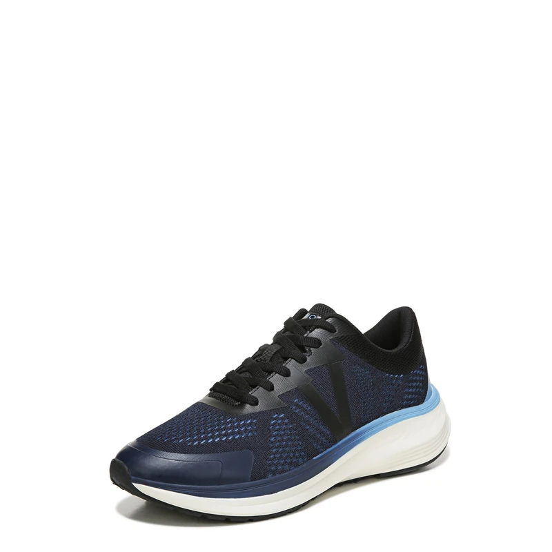 Vionic Women's Trainers - Limitless, Navy/Sky Mesh Synthetic, UK 4.5, Medium Fit