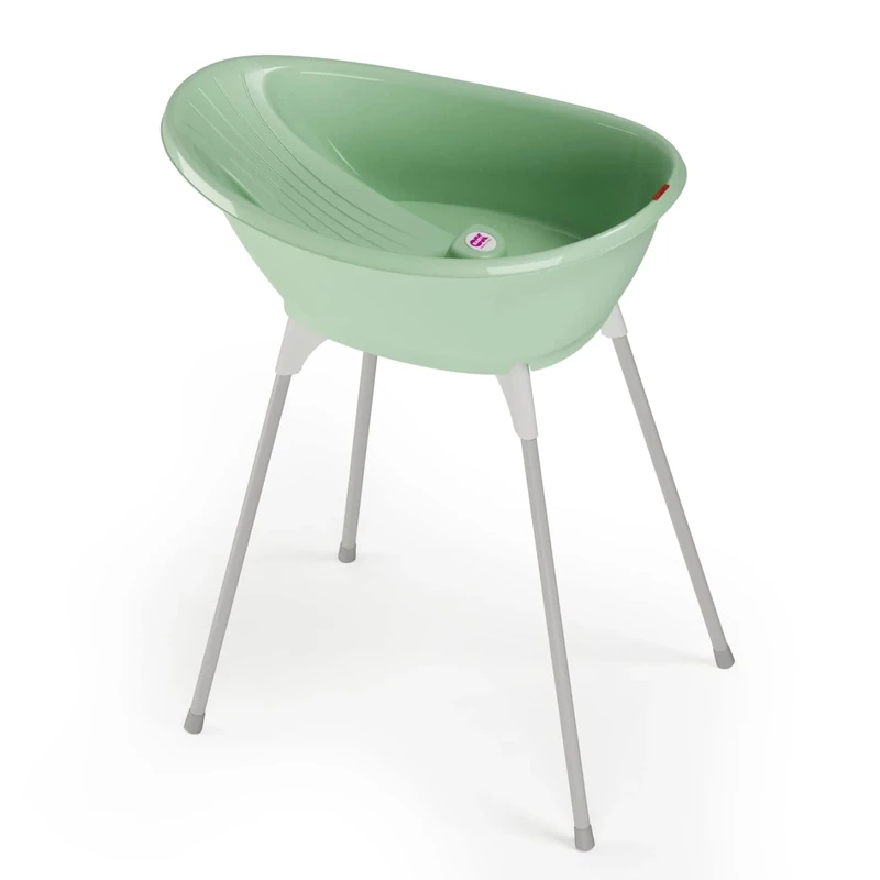 OKBABY Bella 39251200 Cosy Bath Kit with Holder for Newborns and Babies from 0-12 Months - Green