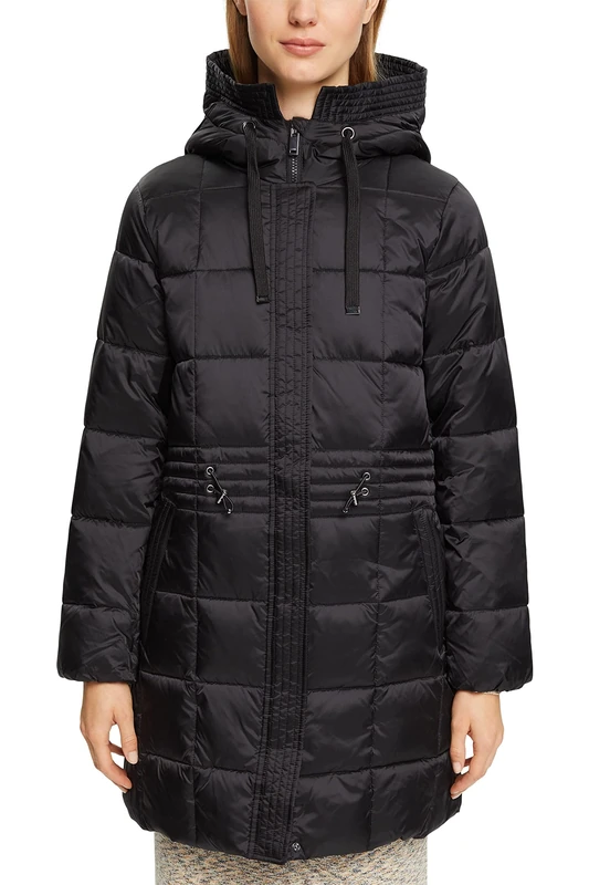 ESPRIT Women's 092eo1g330 Jacket, 001/Black, S