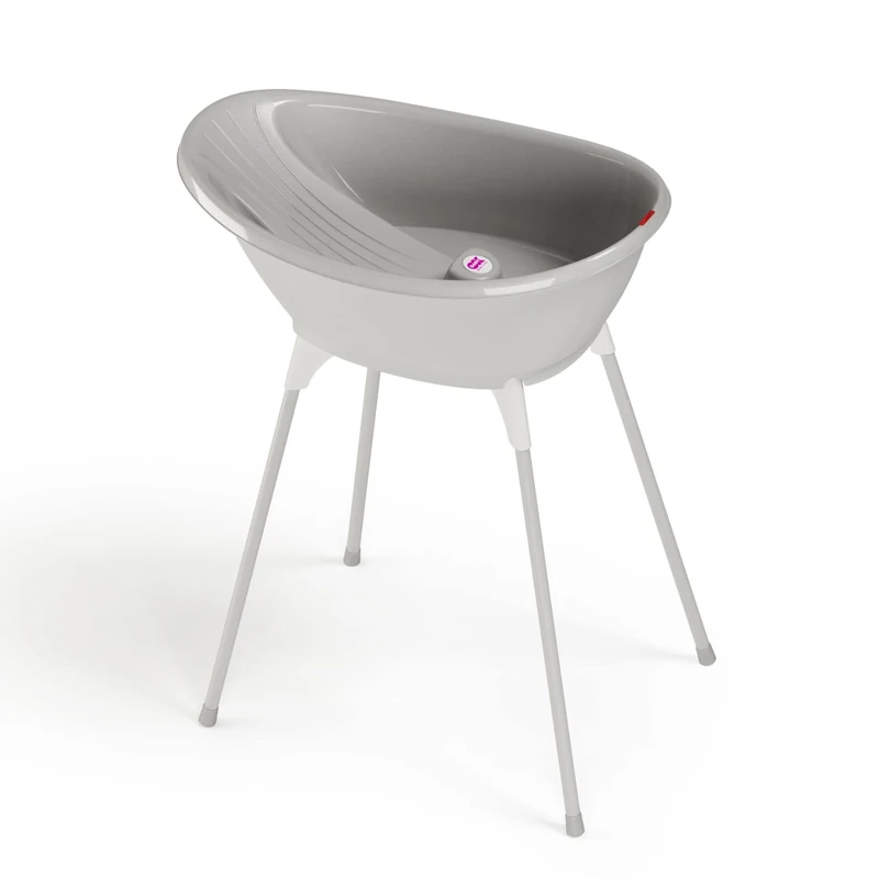 OKBABY Bella 39252300 Cosy Bath Kit with Holder for Newborns and Babies from 0-12 Months - Grey
