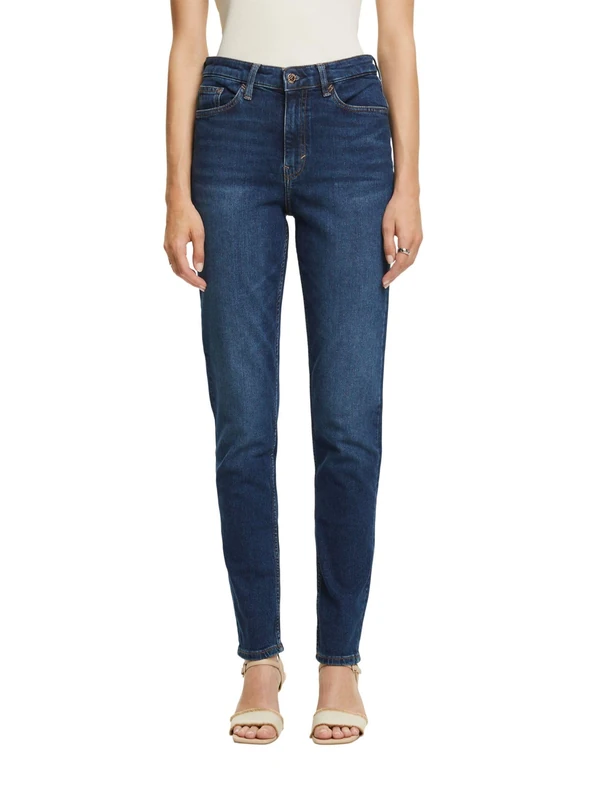 ESPRIT Women's Jeans, 901/Blue Dark Wash, 24 W/30 L