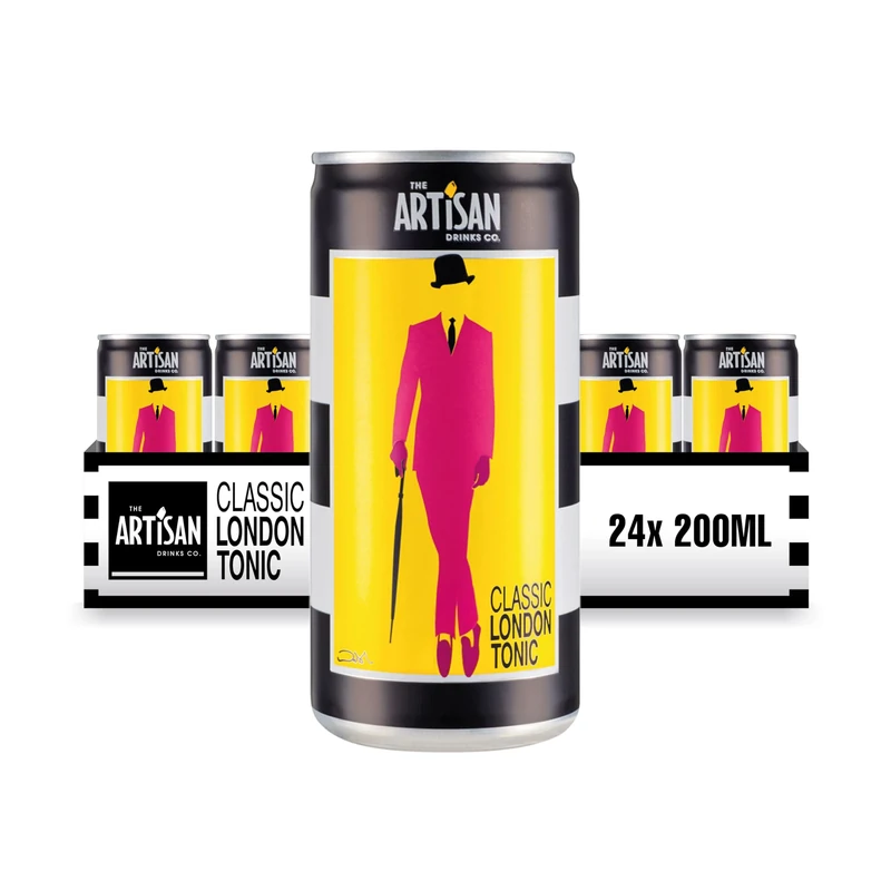 Artisan Classic London Tonic Can, 200ml (Case 24)