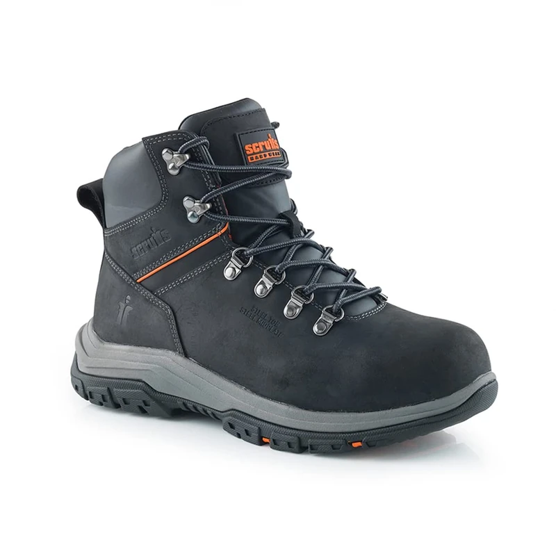 Scruffs Rafter Safety Boots Black Size 11 / 46 (T55006)