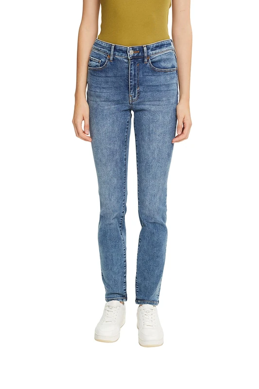 ESPRIT Women's 992ee1b381 Jeans, 902/Blue Medium Wash, 26W x 32L