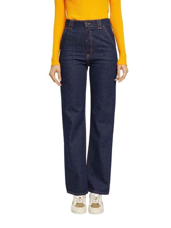 ESPRIT Women's 082EE1B313 Jeans, 900/BLUE Rinse, 32 - Image 1