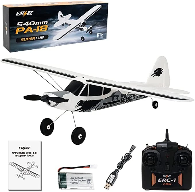 Famous - Fms Eazy Rc 540mm Pa-18 Rtf Plane