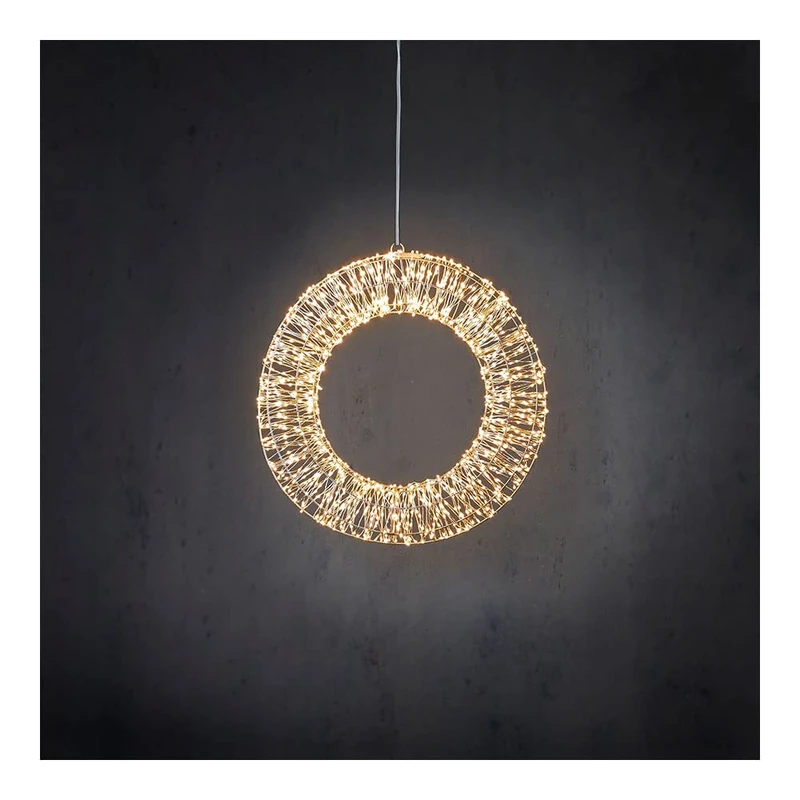 Decorative Warm White LED Wreath Ø45 cm