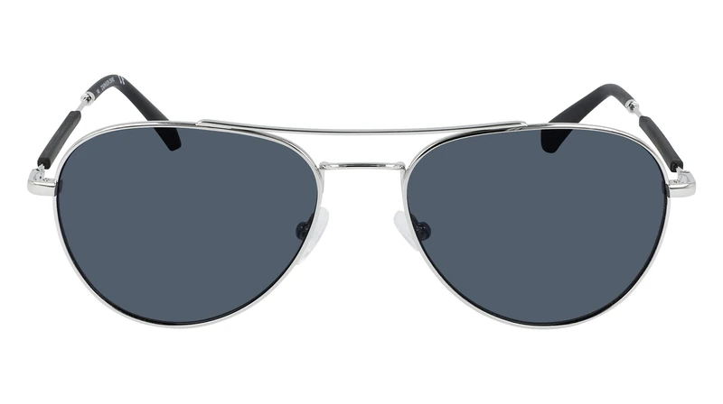 Calvin Klein JEANS CKJ20109S Glasses, Shiny Silver, 56 Unisex Adult