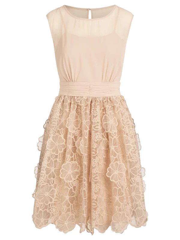 ApartFashion Women's Cocktail Dress, Powder, Normal