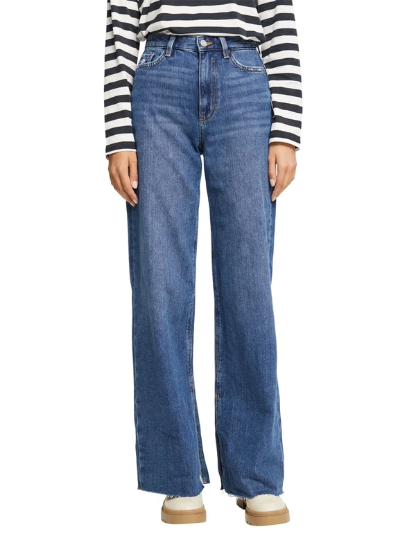 ESPRIT Women's 092cc1b308 Jeans, 901/Blue Dark Wash, 25W x 30L