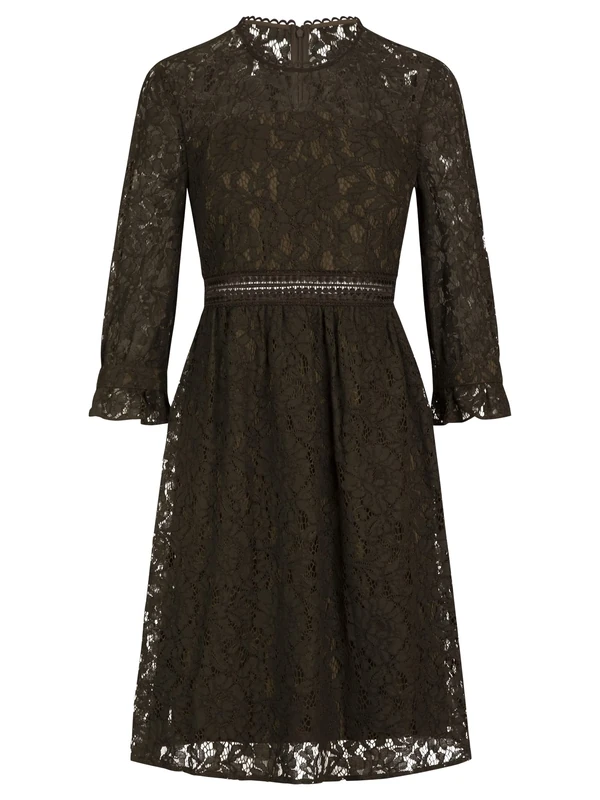 ApartFashion Women's Lace Dress, Dark Khaki, 6