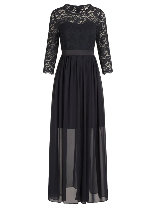 ApartFashion Women's Evening Dress, Navy, 8