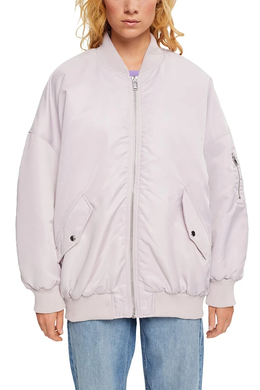 edc by ESPRIT Women's 072cc1g308 Jacket, 570/Lavender, XL