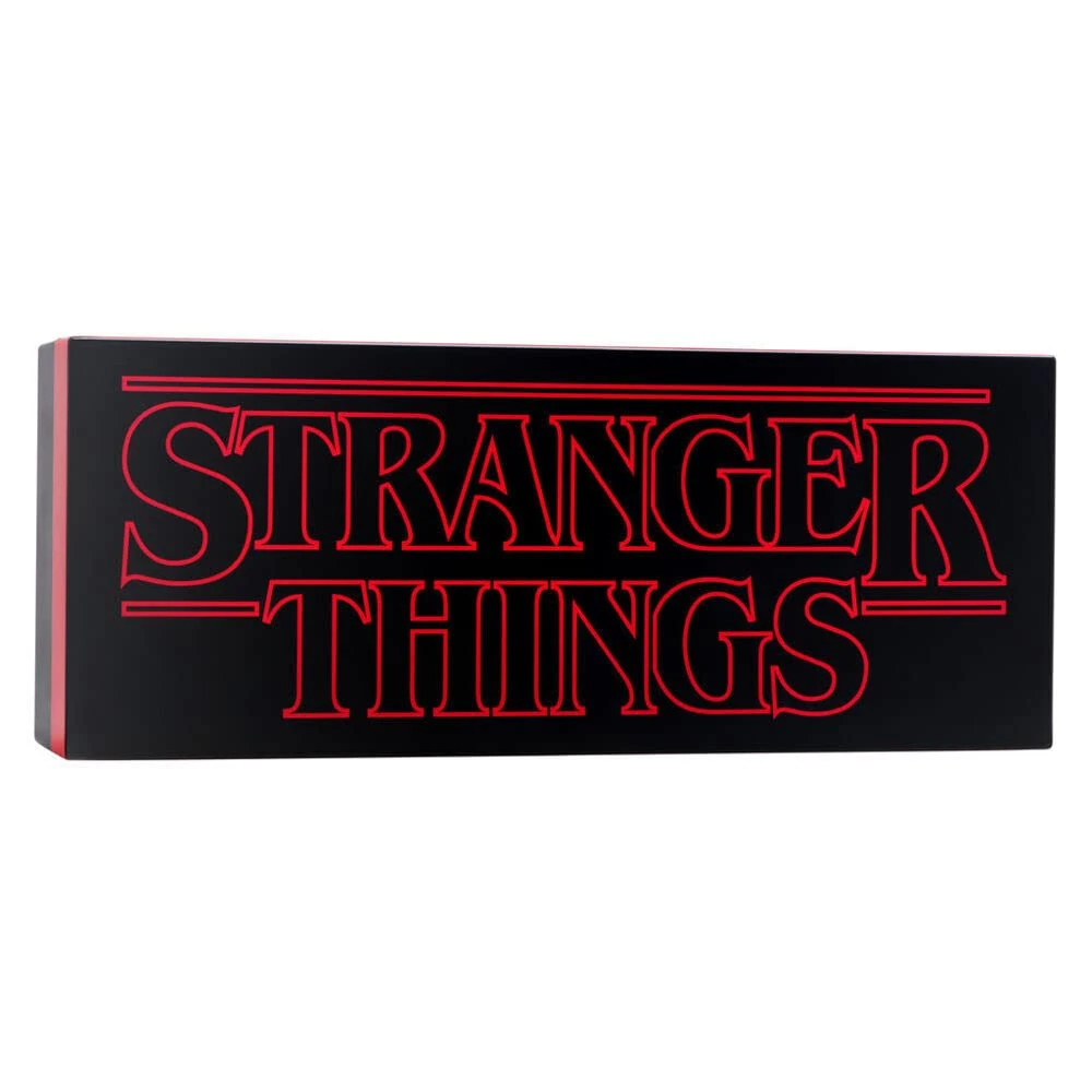 Stranger Things Logo Light - Officially Licensed Netflix Merchandise, Wall Mountable or Free Standing with 2 Light Modes, Battery or USB Powered | Paladone