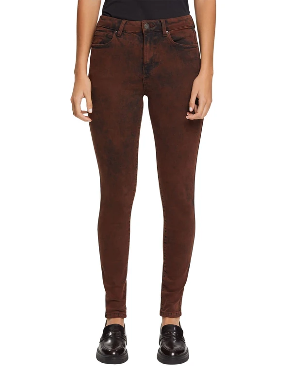 ESPRIT Women's 092ee1b306 Trouser, 805/Terracotta, 26W x 28L