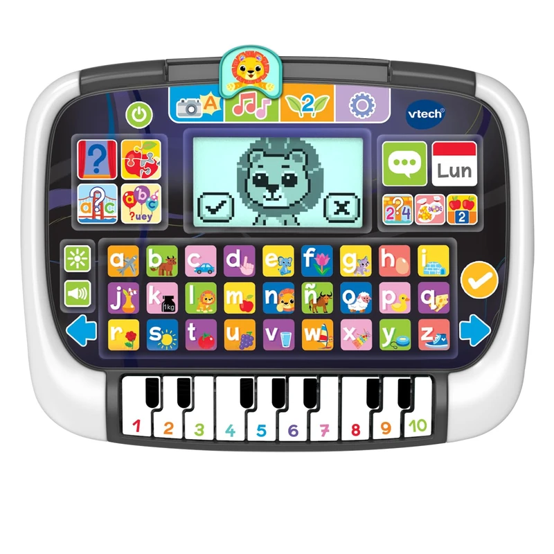 VTech Educational Panel with Piano Tablet Children's Multi-App, Interactive Toys for Children + 2 Years, ESP Version. - Image 1