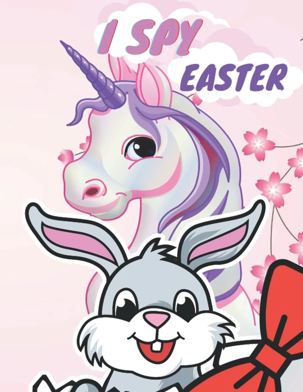 I Spy Easter: Unicorn Easter Coloring Book