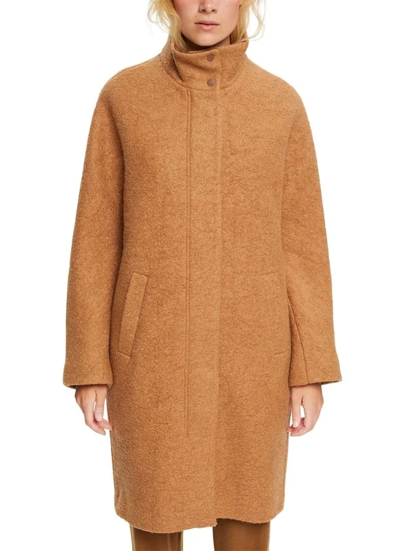 ESPRIT Women's 082ee1g339 Jacket, 230/Camel, S