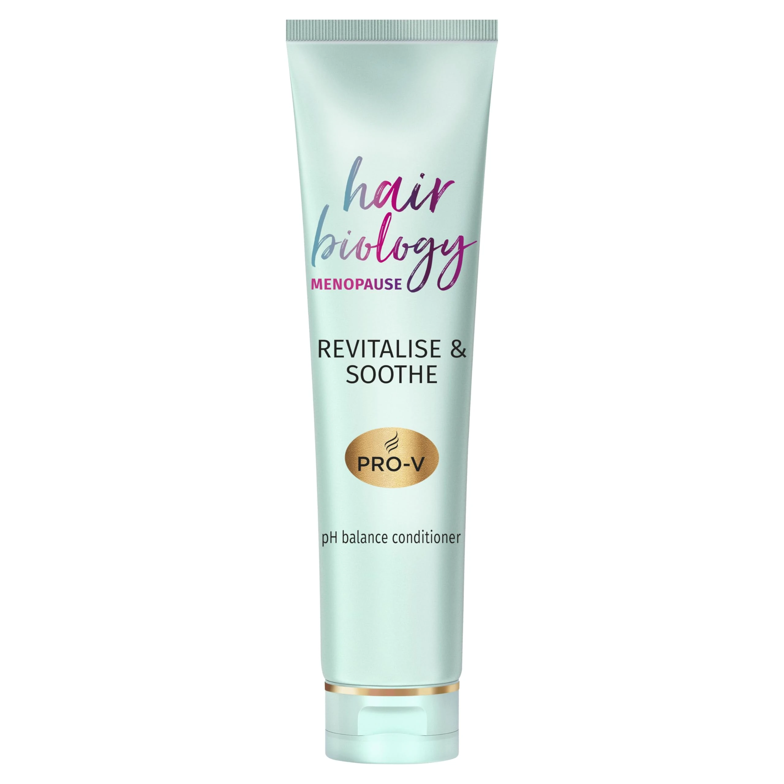 Pantene Revitalise & Soothe Menopause Conditioner For Thinning Hair, 160ml, Hair Thickener, Dry Scalp Treatment With Pro-V, Vitamin B3 And White Tea, Hair Biology