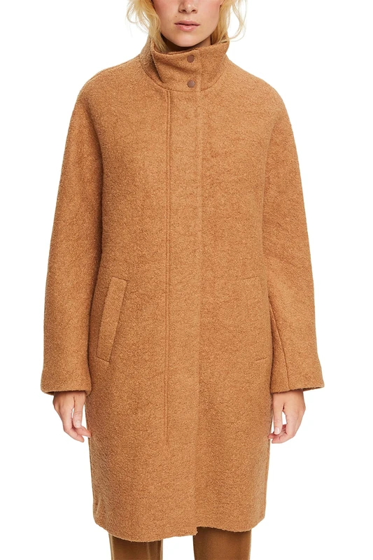 ESPRIT Women's 082EE1G339 Jacket, 230/CAMEL, M - Image 1