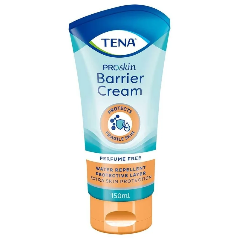 TENA Proskin Barrier Cream 150ml - Daily Moisturizer & Skin Protector