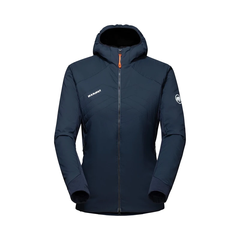 Mammut Rime Light Flex Hooded Women's Insulated Jacket, Marine, L - Image 1