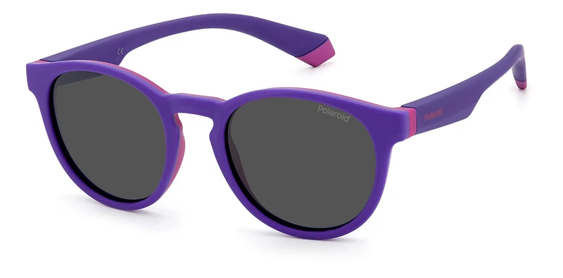 Polaroid Kids Pld 8048/s 848/M9 LILAC VIOLET Sunglasses Unisex Baby Injected, Standard, 45