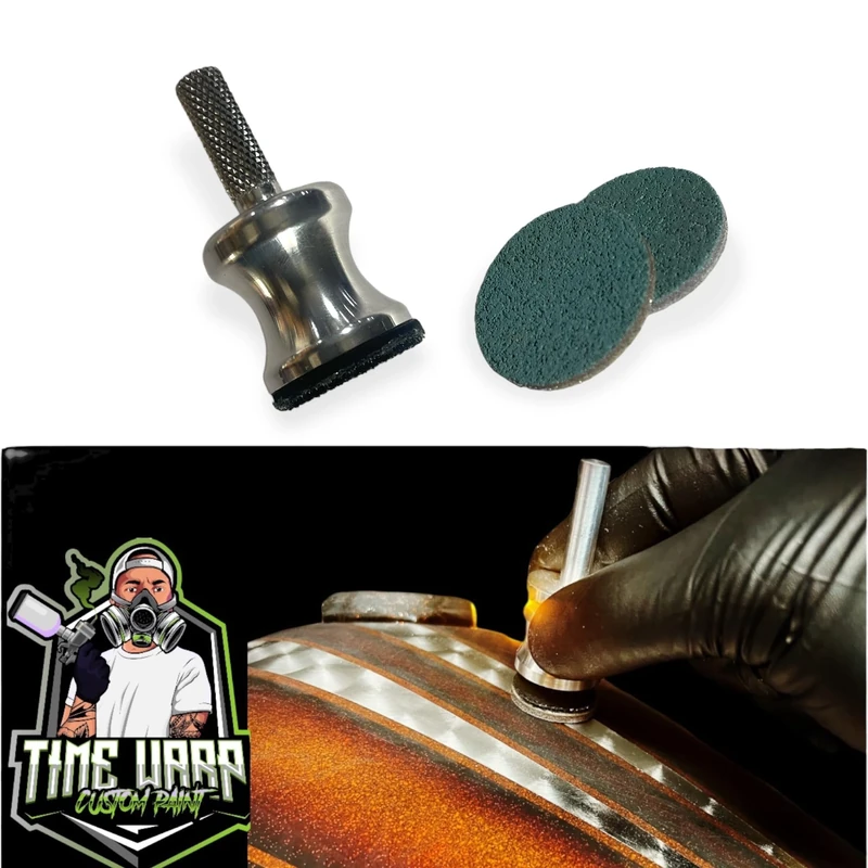 LiME LiNE Leaf Spinner 1" inch Engine Turn for Gold and Silver Leafing - Image 1