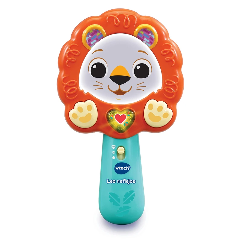 VTech Children's Leo Reflections Mirror, Baby Toy + 9 Months, ESP Version - Image 1