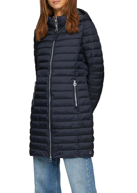 s.Oliver Women's 120.11.899.16.151.2119430 Coat, Navy, 38