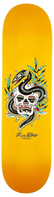 Fish Series Staten Island Eel Skateboard Deck 8.5x32