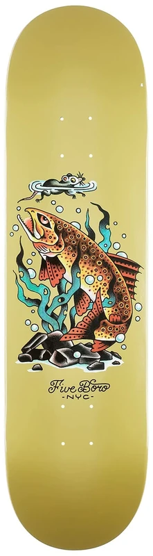 Fish Series Bronx Trout Skateboard Deck 8.25x32