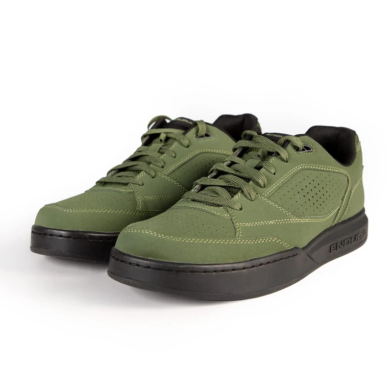 Endura Hummvee Flat Pedal Cycling Shoes - Green, Size 43