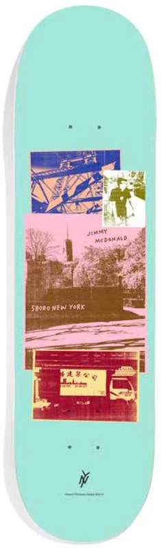 Flickeroo Jimmy McDonald Skateboard Deck 8.125x32
