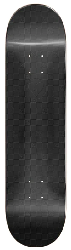 Cosmic Checker Pearl 8.25 Skateboard Deck Black