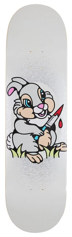 Skate Deck Killer Bunny 8.25 White