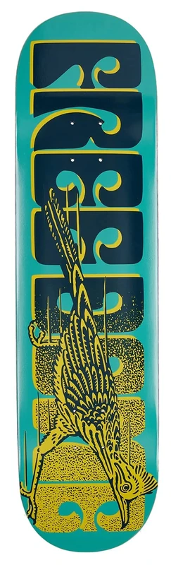 Roadrunner Skateboard Deck 8.25, Turquoise