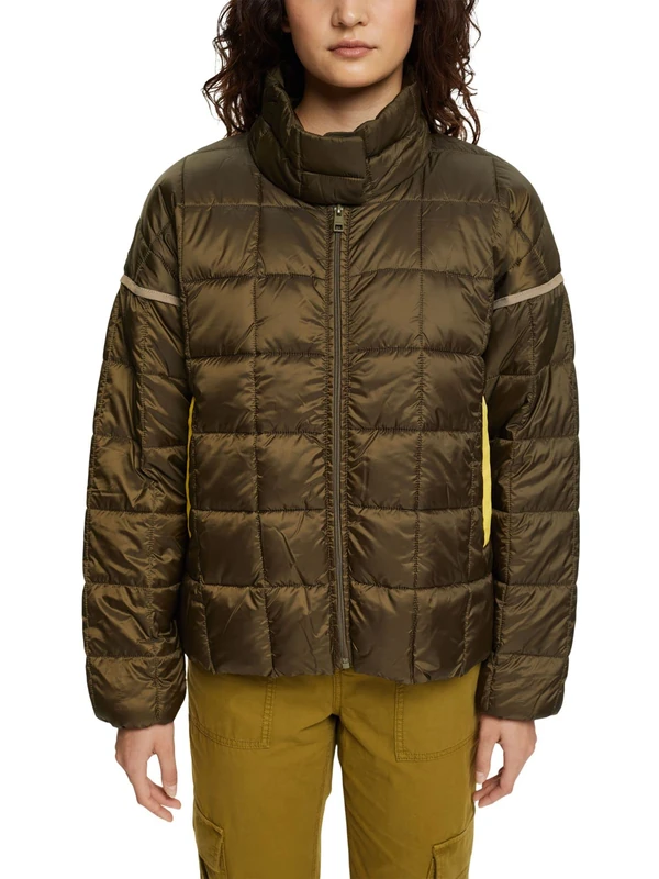 ESPRIT Women's jacket, 355/Dark Khaki, M